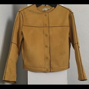 Zara Basics Suede Jacket